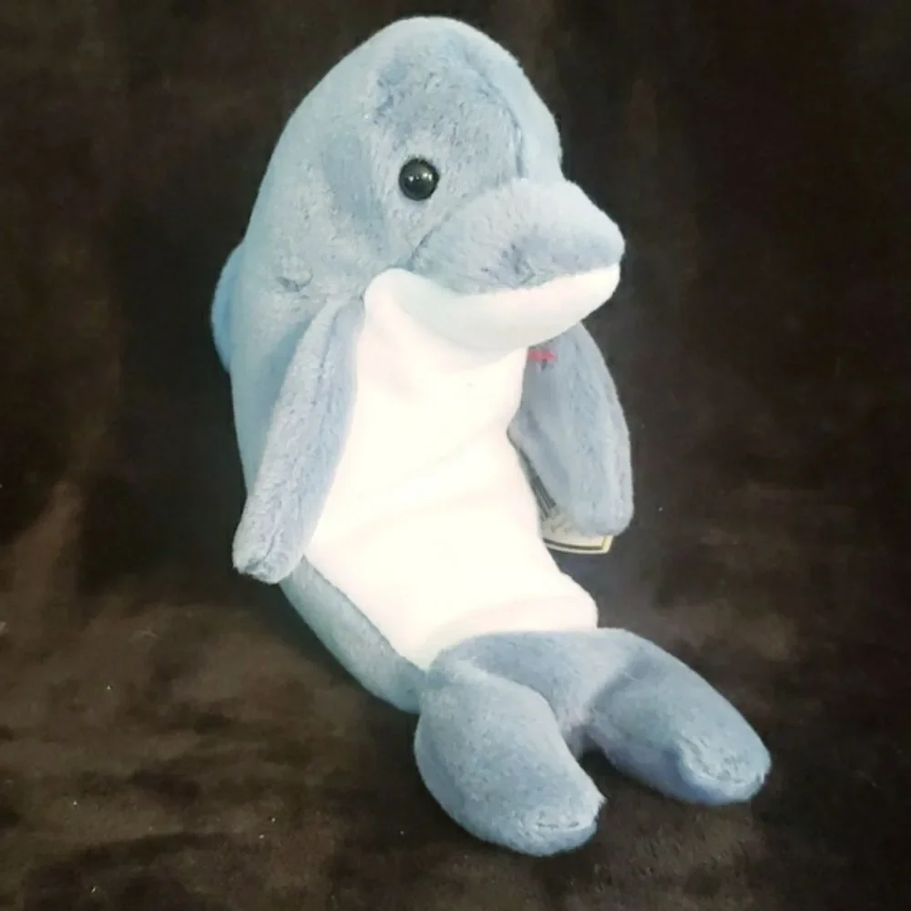 Vintage 1996 Ty Beanie Baby ECHO the Dolphin